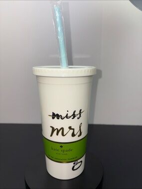 Kate Spade New York "Miss to Mrs." Insulated Tumbler 20 ounces
